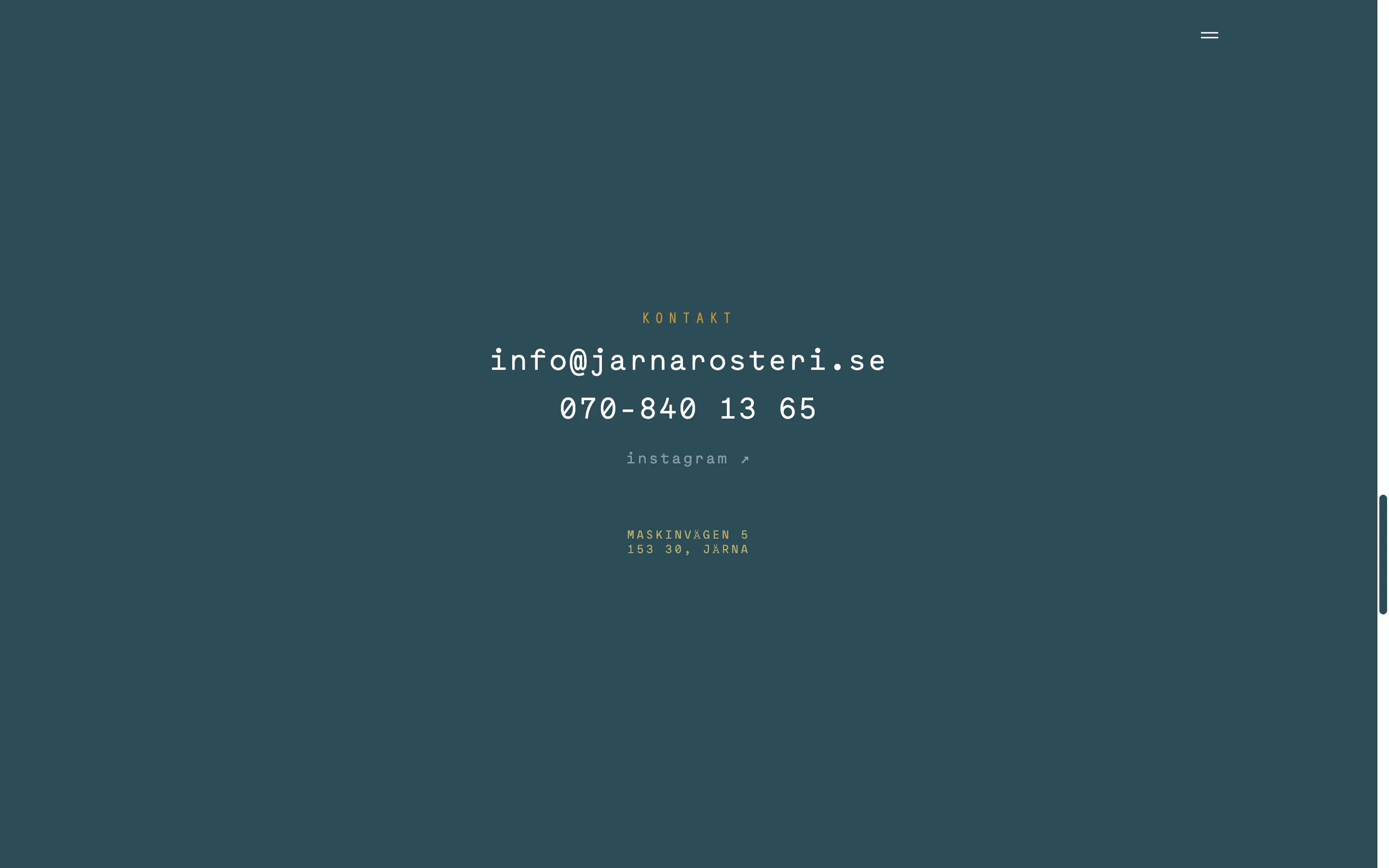 J.Ro, contact on desktop