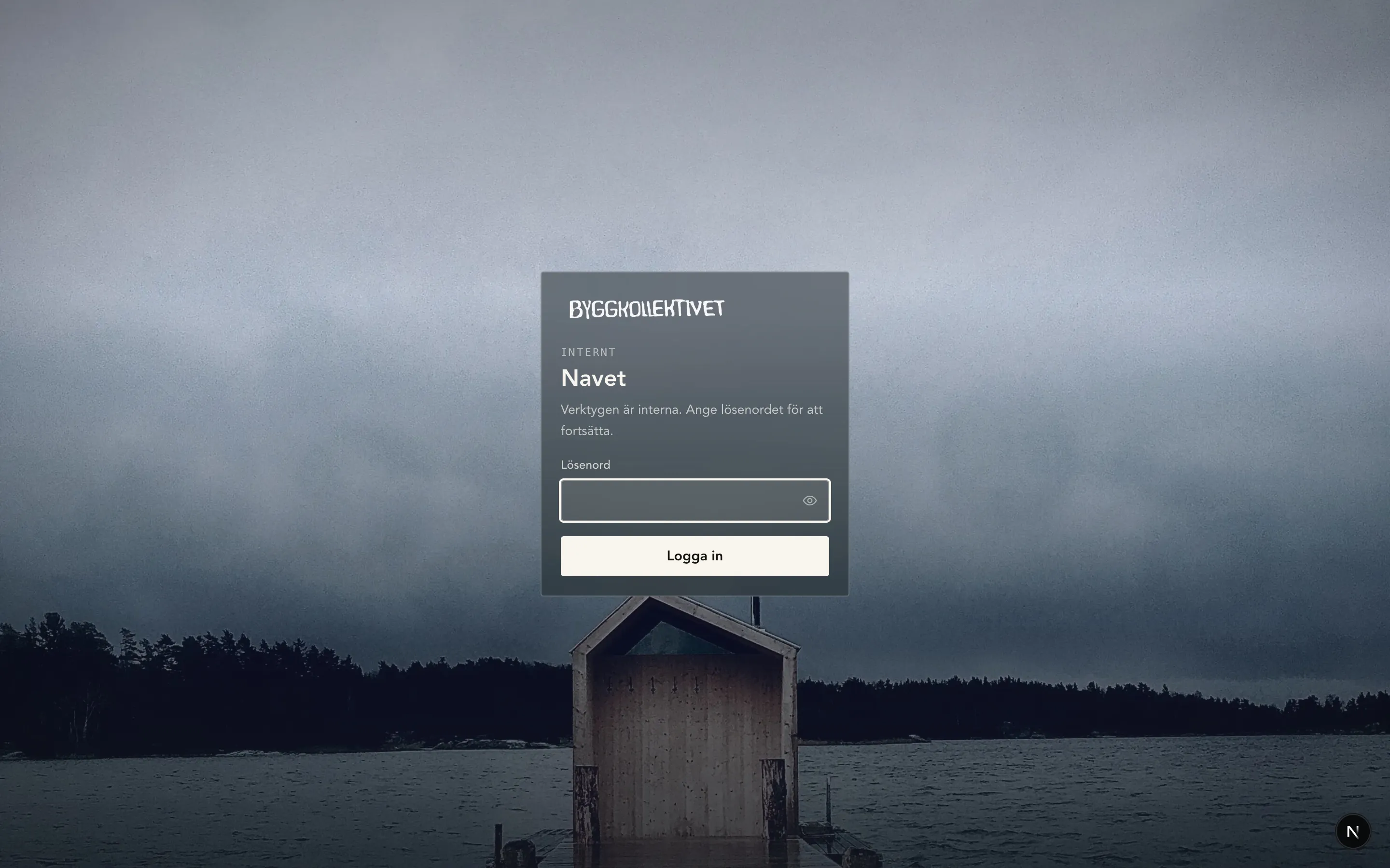 Byggkollektivet, projekt on desktop