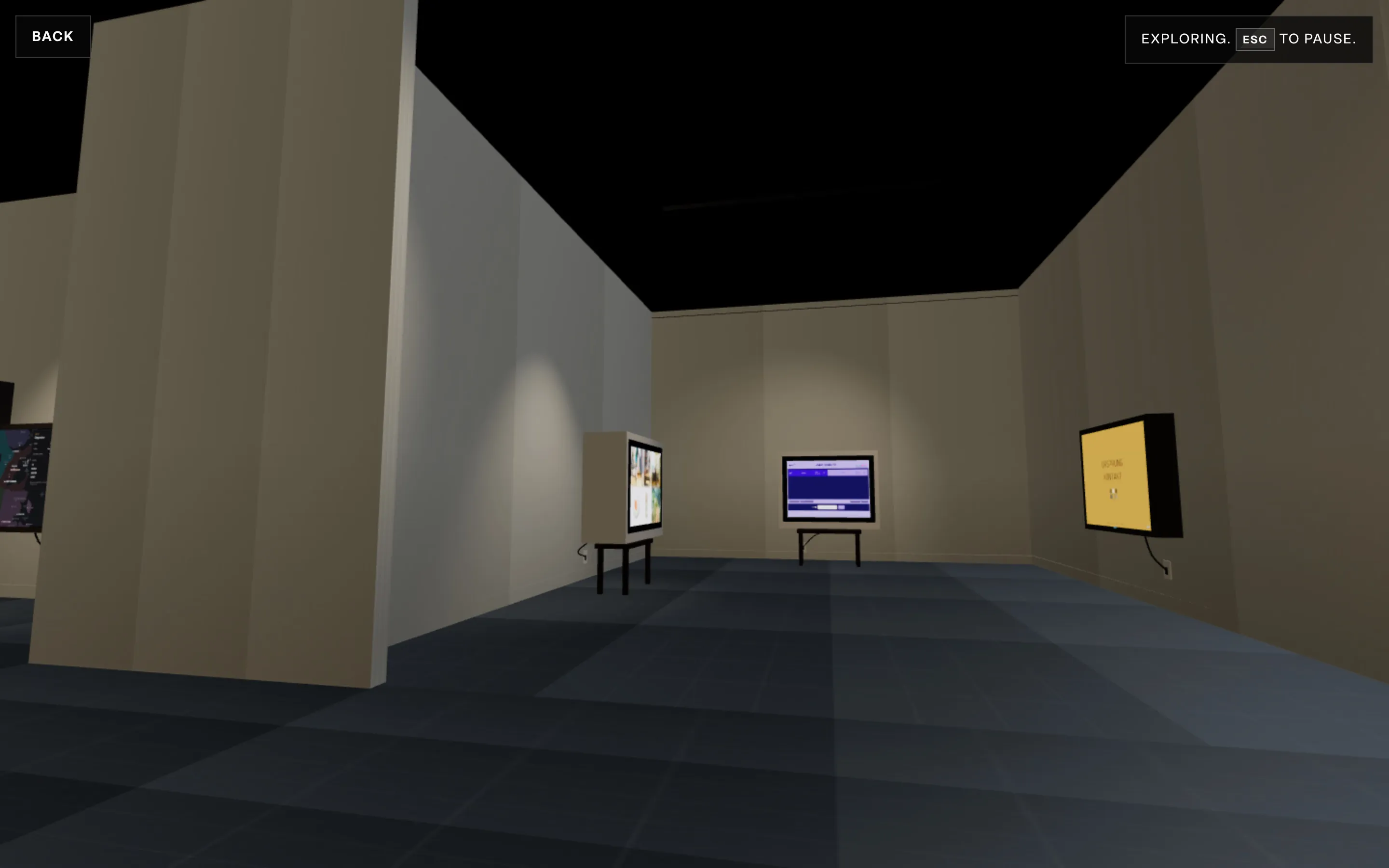 nope.digital, room on desktop